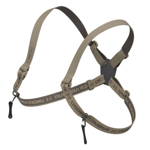 Under Armour UA Binocular Harness Brown Green Black Adjustable Military Tactical - Picture 3 of 12